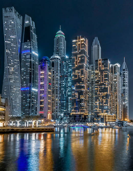 Towers at the Dubai Marina