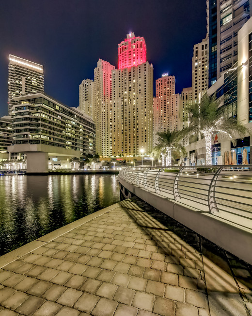 Jumeirah Beach Residence and Dubai Marina