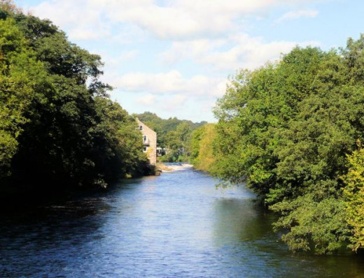 The River Wharfe by Addingham