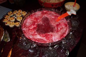 A bloody punch to serve that is simply yummy!
