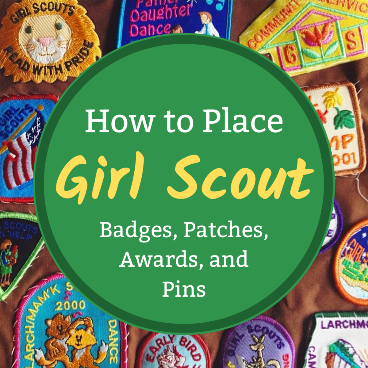 Girl Scout Green Junior Merit Badge Art In The Round Jr