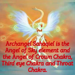 Archangel Sahaquiel the  Angel of the Sky element is helpful for sharpening the brain and memory