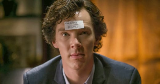 Sherlock Holmes, portrayed by Benedict Cumberbatch (Sherlock)
