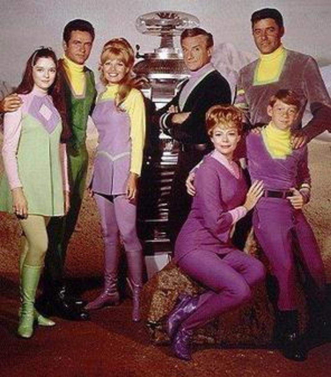 The cast of Lost in Space - 1967.