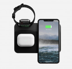 Night Time Charging of Apple Devices comes courtesy of the Nomad Base Station Apple Edition