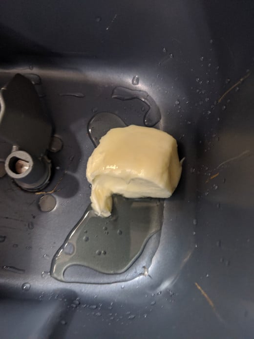butter and oil in bread machine