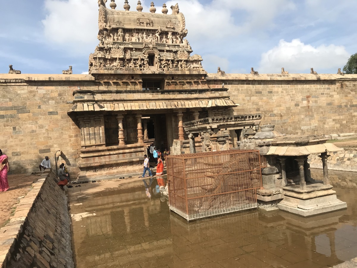 Airavatesvara temple entrance