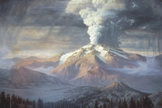 Eruption of Mt. Mazama