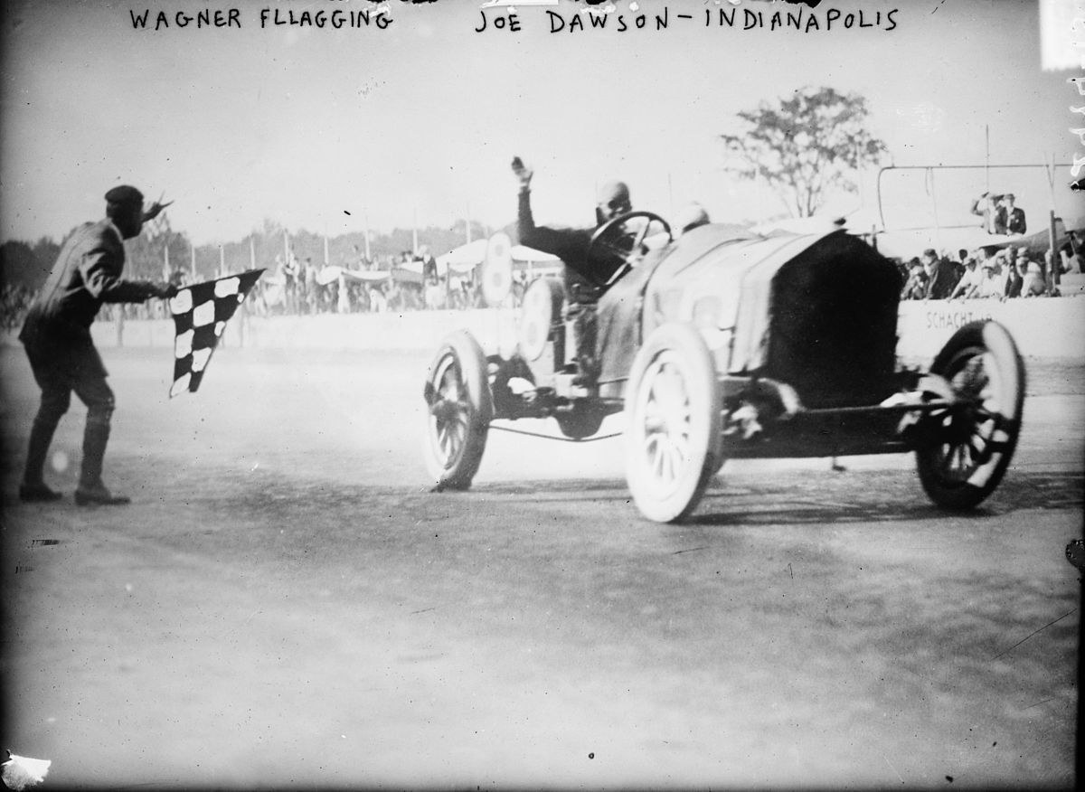 Joe Dawson 1912 Indianapolis 500' ortalama hz 78,7 mil.
