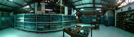 Inside the Nova Shell Museum.