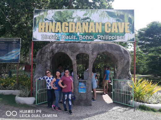 The Hinagdanan Cave of Bingag, Dauis, Bohol.