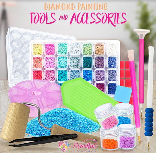 diamond painting tools and accessories