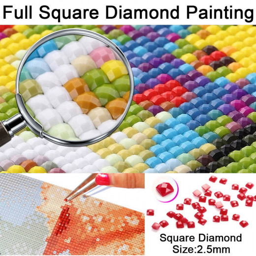diamond painting square drills