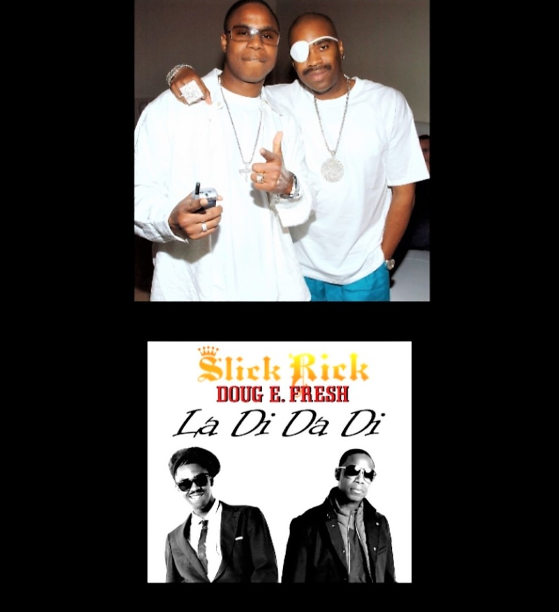 Slick Rick and Doug E. Fresh were heard often on the boomboxes every day on the street and everyone loved "La Di Da Di"