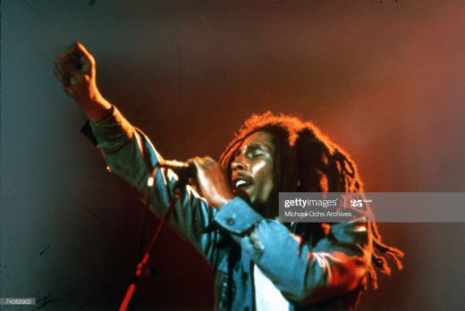 While apartheid and slavery flourished, Bob Marley's compelling and  powerful lyrics made him an Icon with the Jamaican youth and so many others.'Get up stand Up, Stand Up For your right' became the foreword for a new life itself!!!