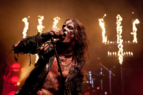 Watain live in concert