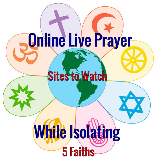 online #prayers #liveprayersonline #5faiths #selfisolate