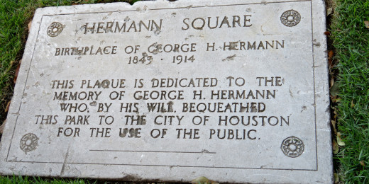 Hermann Square Plaque