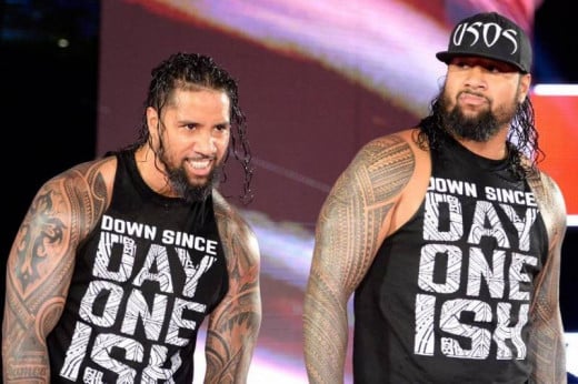 9. The Usos – The Usos’ new theme song has been banging since Day 1
