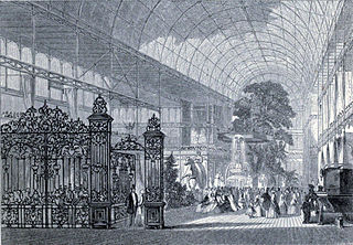 "The Crystal Palace" Great Exhibition of the Industry of All Nations, 1851: Illustrated Catalogue (London: Bradbury and Evans, 1851, p. xvii) Engraving 1851