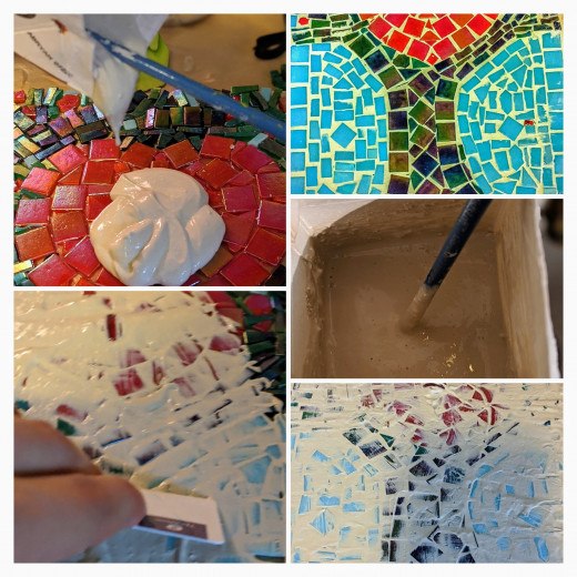 Tree Mosaic by Canela Ajena