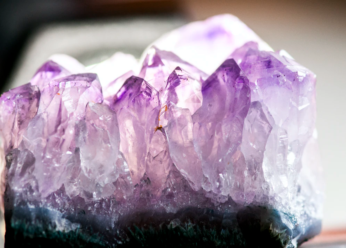 Amethyst's impressive colors have evoked awe and reverence for centuries 
