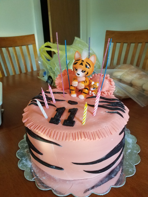 Birthday cake for our daughter 2019