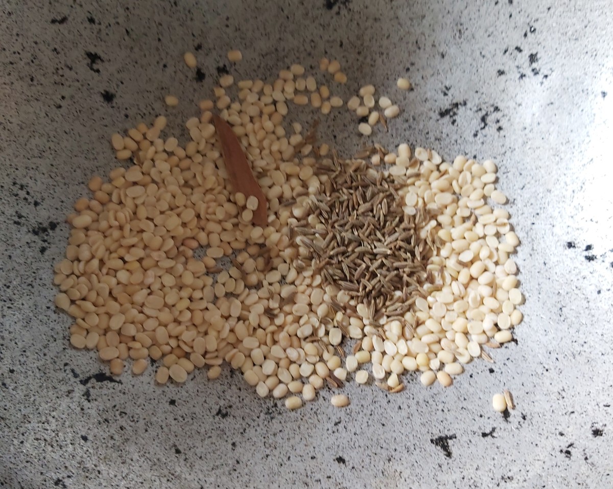 Add 1-2 teaspoons of cumin seeds, let it splutter.