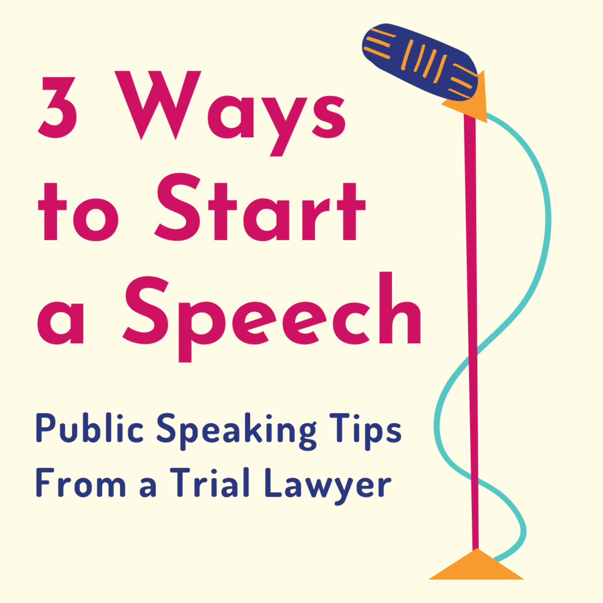 can you start your speech with a question