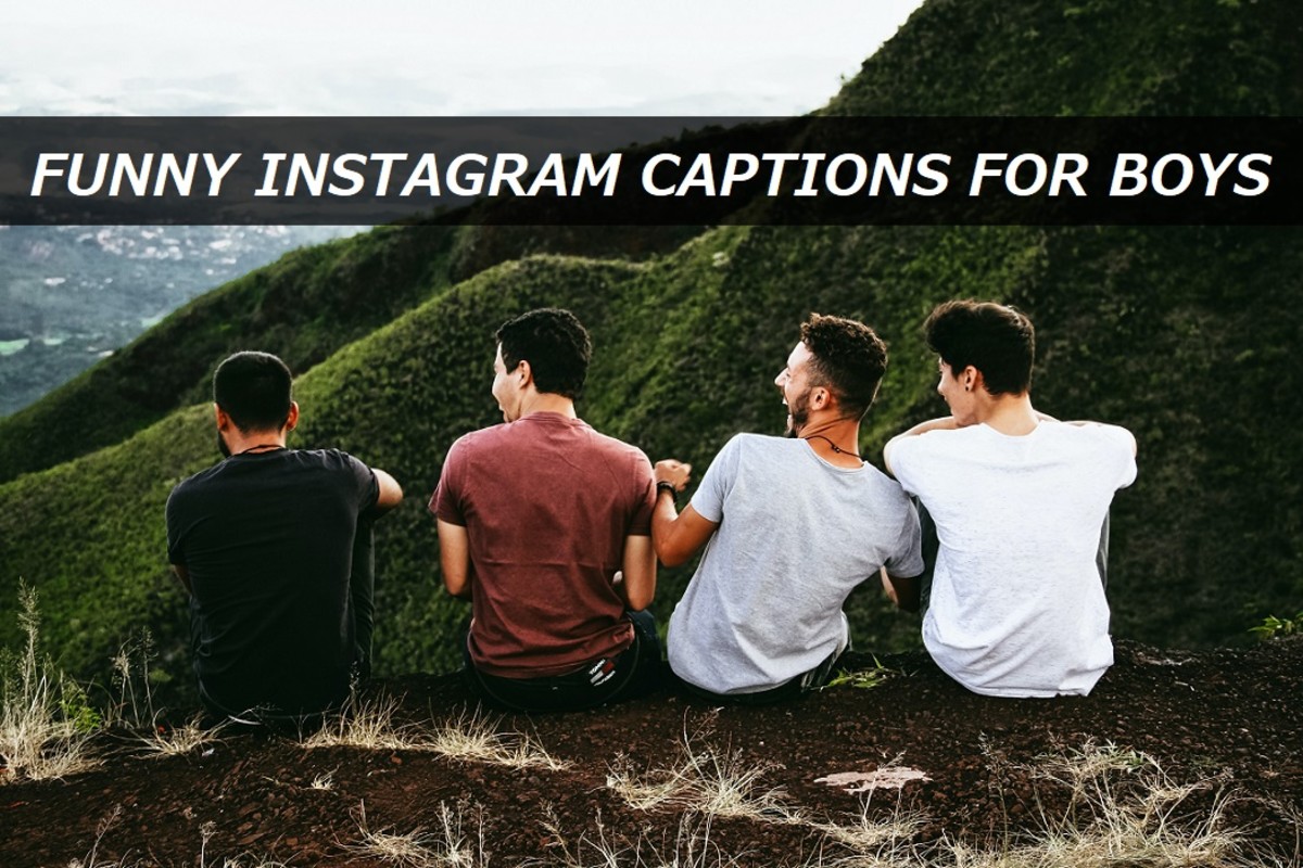 100 Funny Instagram Captions For Boys Turbofuture