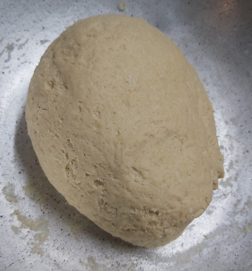 Knead soft pilable dough (dough should not be sticky).