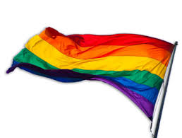 The iconic Pride flag