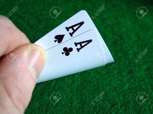 Peeking At The Cards