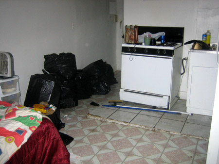 My Apartment before the experiment.