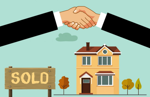 If you buy a house, if you move you'll have to close, sell and buy, and do a lot of paperwork. 