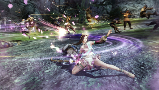 A screen shot from Dynasty Warriors 8
