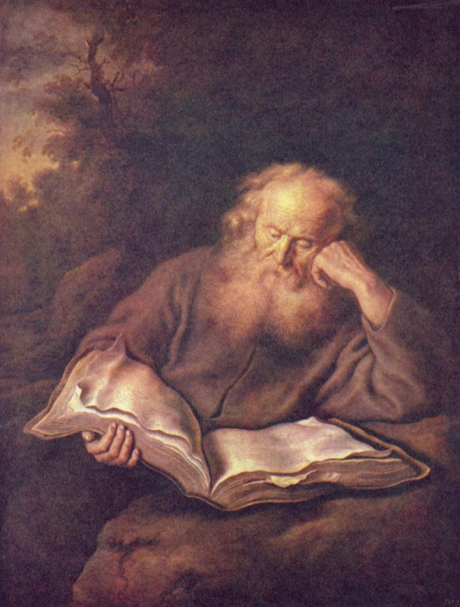 Der Eremit - Salomon Koninck