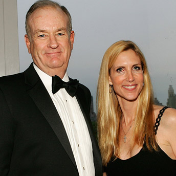 Two peas in a pod: Bill O'Reilly and Ann Coulter
