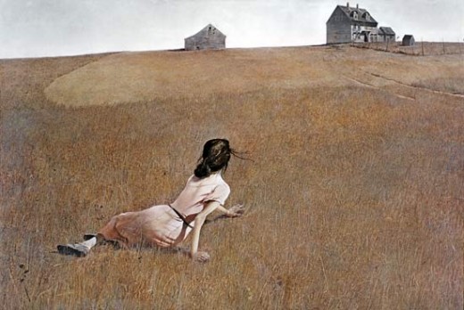 "CHRISTINA'S WORLD" BY ANDREW WYETH 1948