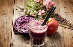 Red Cabbage and Apple Juice, the Drink of Health