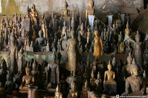 "Several of the One-Thousand Buddhas" Courtesy of asiaexplorers.com