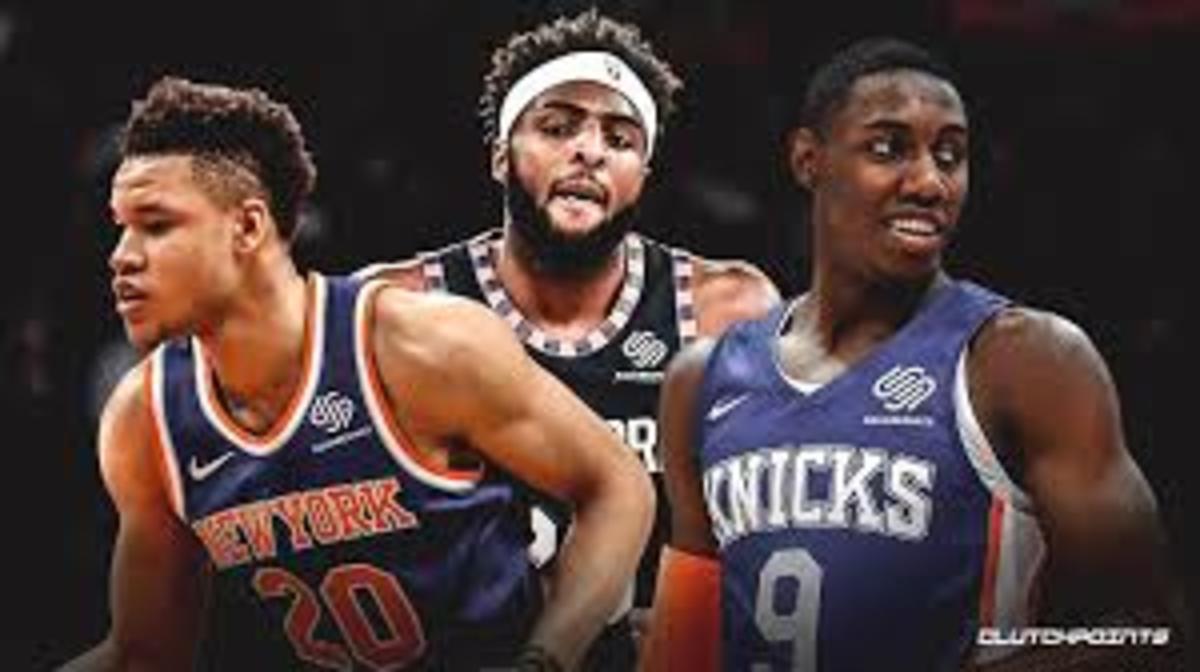 The future is in RJ Barrett's, Kevin Knox, and Mitchell Robinson's hands. 