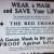 An advertisement in the newspaper during the Spanish Flu Pandemic in 1918.