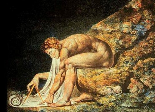 Newton, by William Blake
