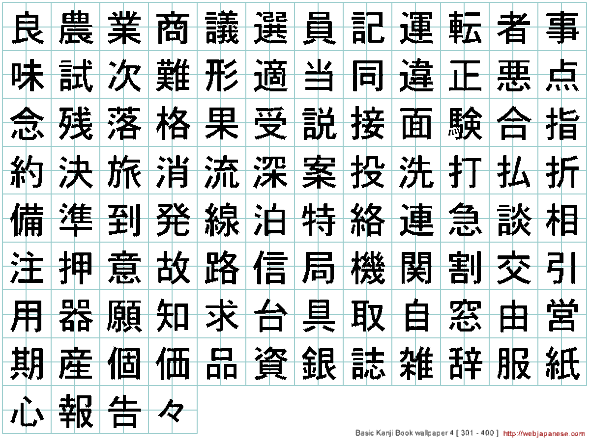 Japonca Kanji