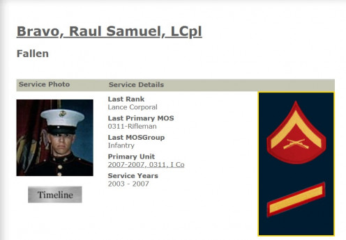 USMC Raul Bravo 