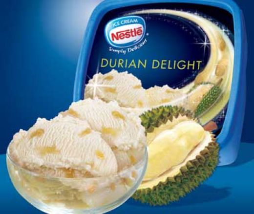 Durian Ice Cream from Nestle?