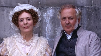 Mr and Mrs Bennet in the BBC version of Pride and Prejudice
