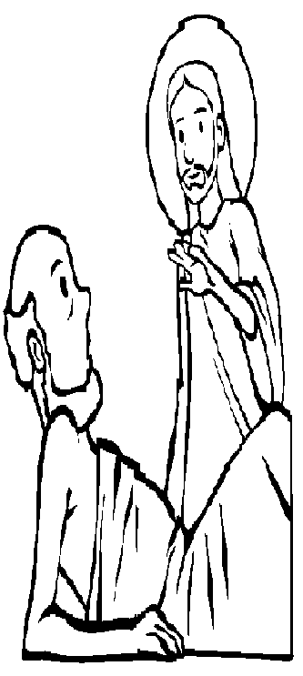 Bible Sunday School Stories Kids Coloring Pages with Free Colouring Pictures to Print - Lazarus Coloring Sheet 