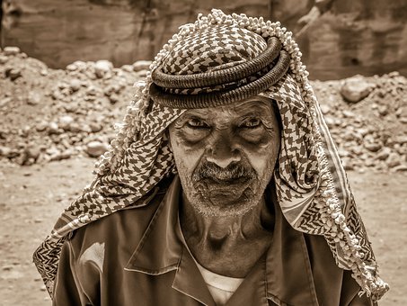 Portrait of a Bedouin